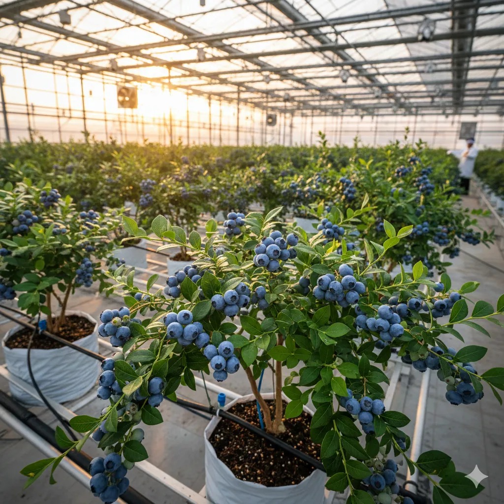tarımsal üretim blueberry